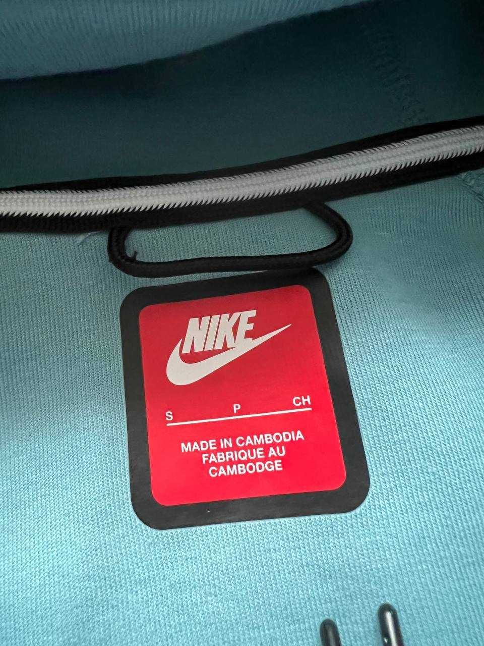 ОРИГІНАЛ! Кофта Nike Tech Fleece Fz Wr Blue XS S M L XL | FZ4709-464