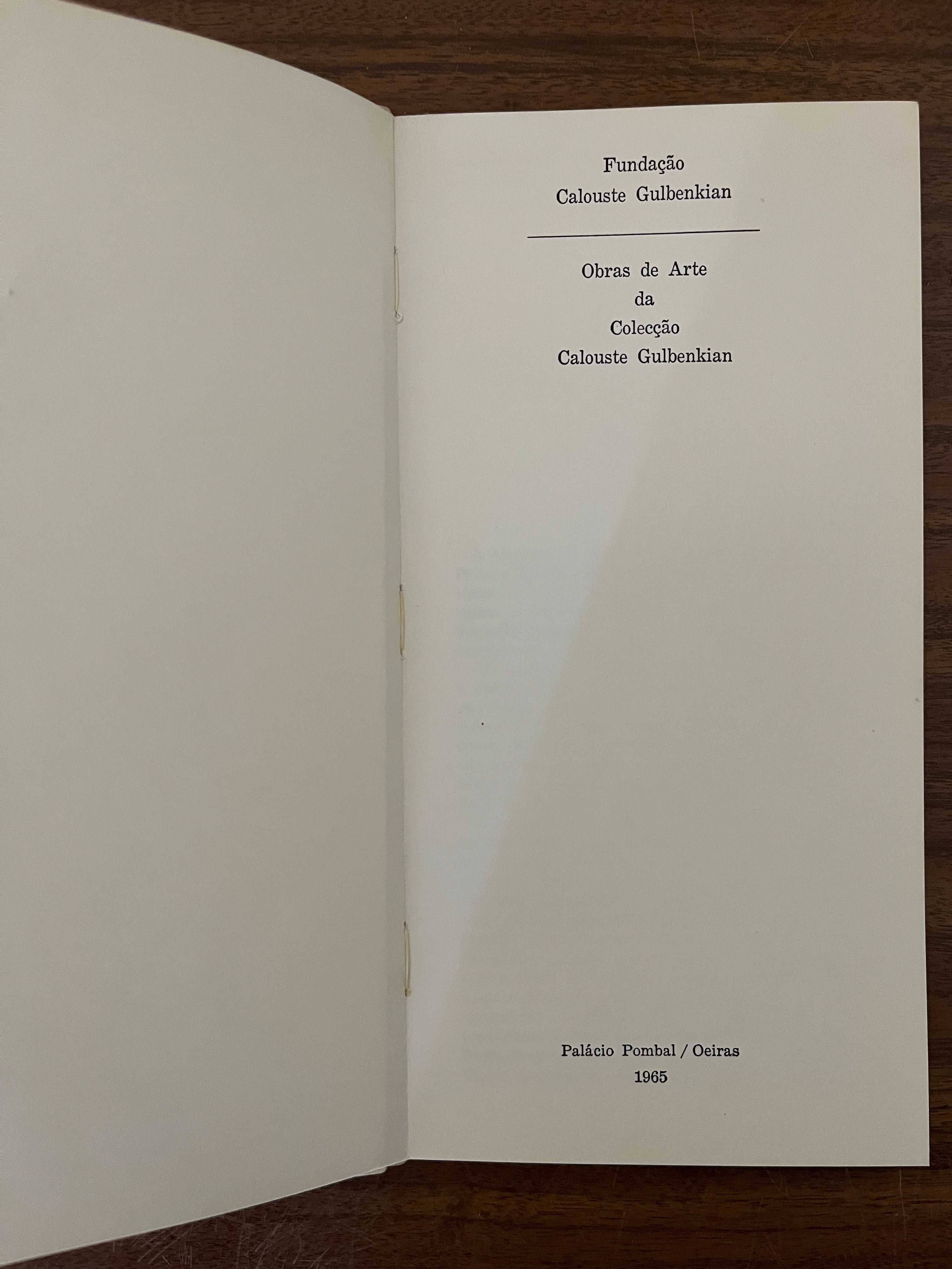 Obras de arte da Colecção Calouste Gulbenkian - 1965