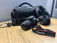 Aparat Canon EOS 1200D, obiektyw SIGMA, torba Canon
