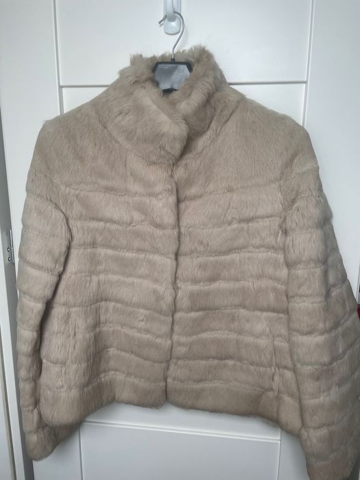 Ochnik piękne beżowe futro L