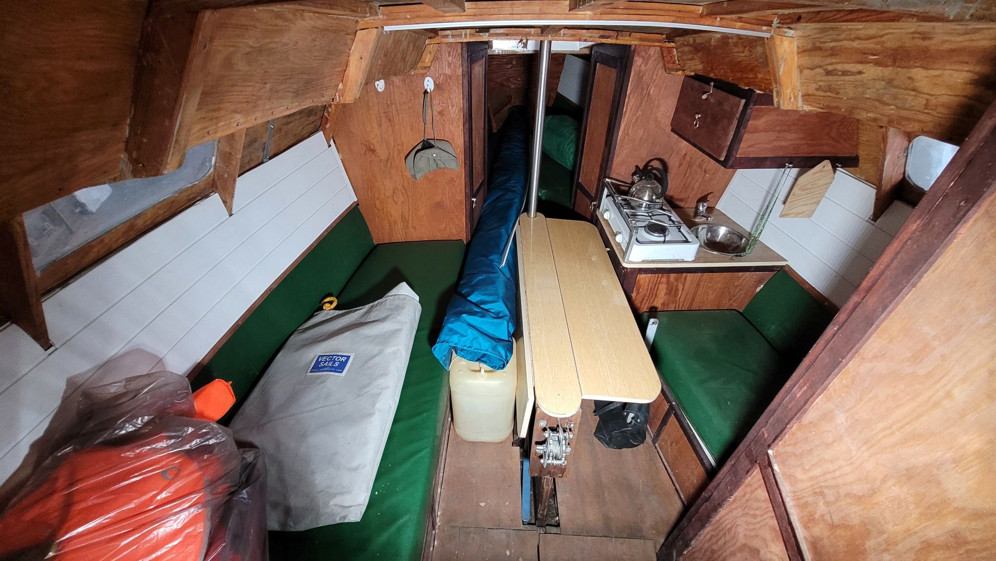 Jacht żaglowy, łódka 6x2.5m