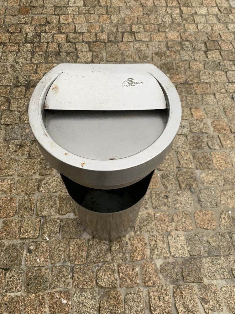 Cinzeiro paoeleira inox