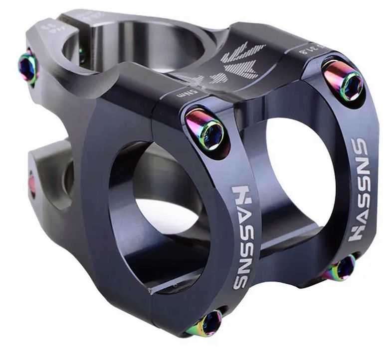 HASSNS Mostek Rowerowy ULTRA LEKKI 31/8 / 35mm / 107g GREY