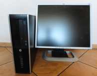 Komputer HP Compaq 8200 Elite z monitorem HP 19 "