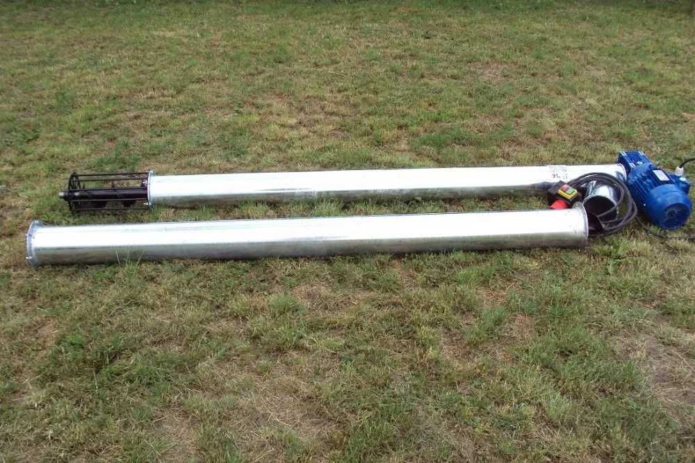 Rura ocynk silnik 3 fazowy do żmijki Podajnik zbożowy do zboża