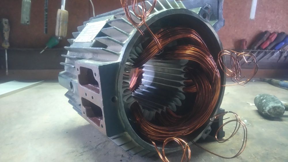 Naprawa Przewijanie Silników elektrycznych ELEKTROSTA.pl SERWIS