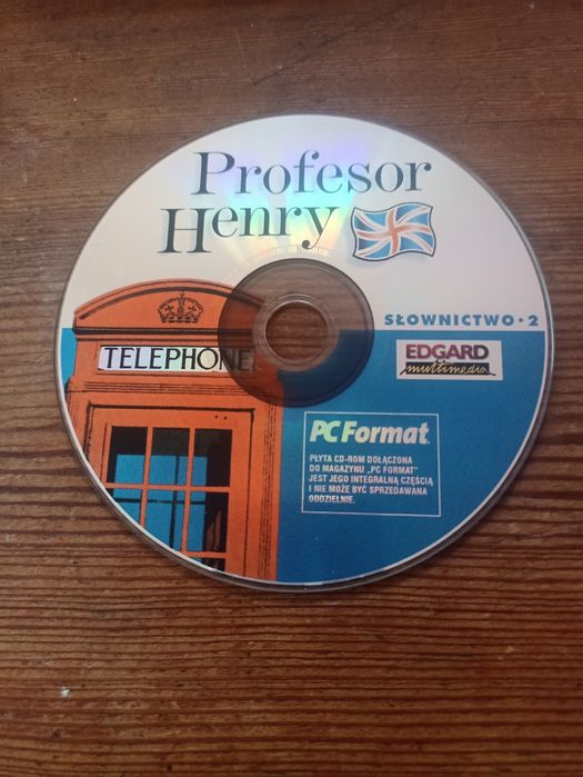 Profesor Henry słownictwo 2, płyta CD, język angielski