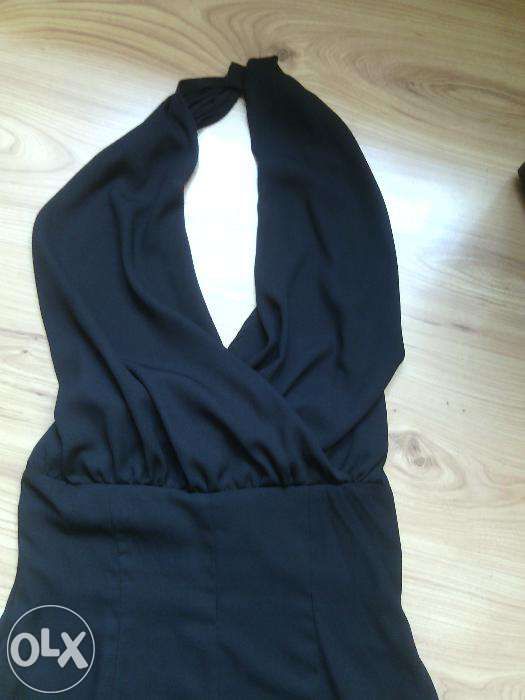 czarny kombinezon H&M 38