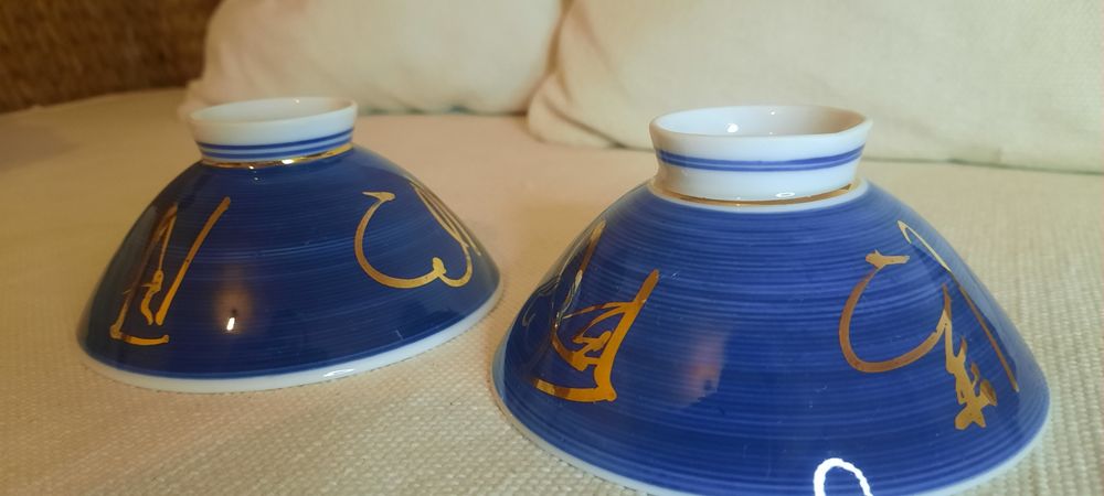 Par de taças chinesas