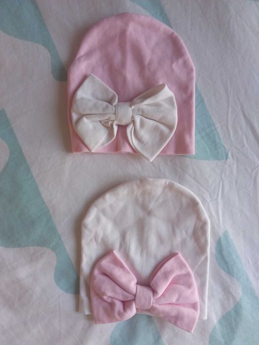 Conjunto de gorros para menina bebé, 0 - 3 meses