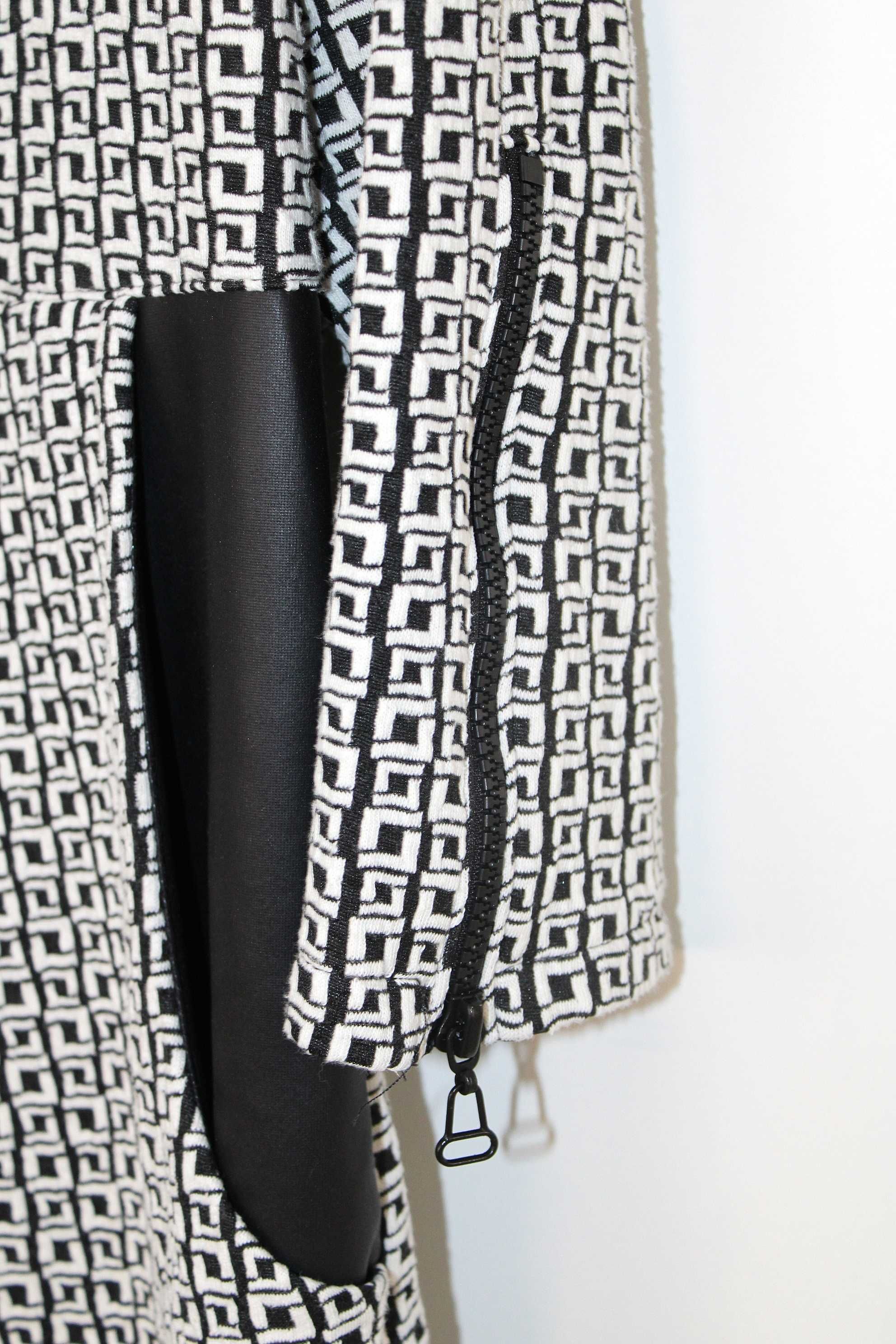 ODA Modna Wzorzysta Ciążowa Sukienka Midi 42/44 XL/XXL (u9)