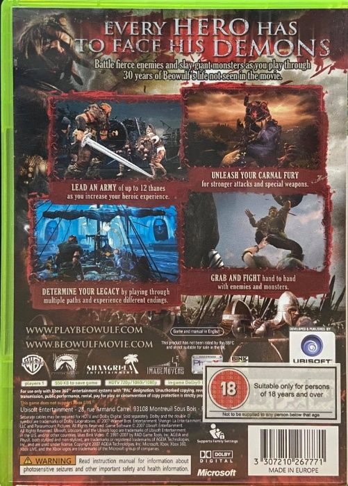 Beowulf - The Game Xbox 360