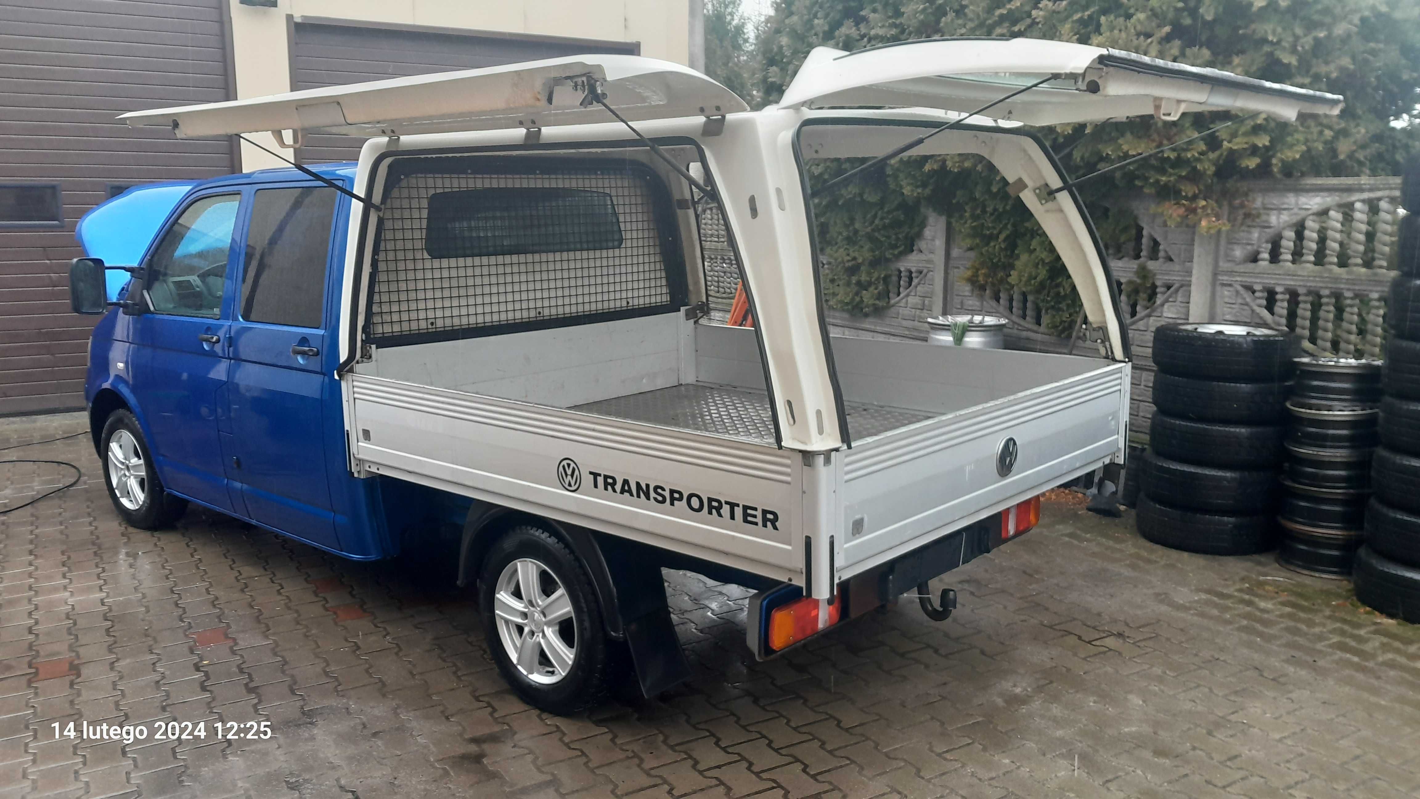 VW T5 DOKA 2,3X2M 2,5tdi 174KM 2006 automatik