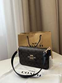 Coach Brynn flap crossbody сумочка коач крос-боді