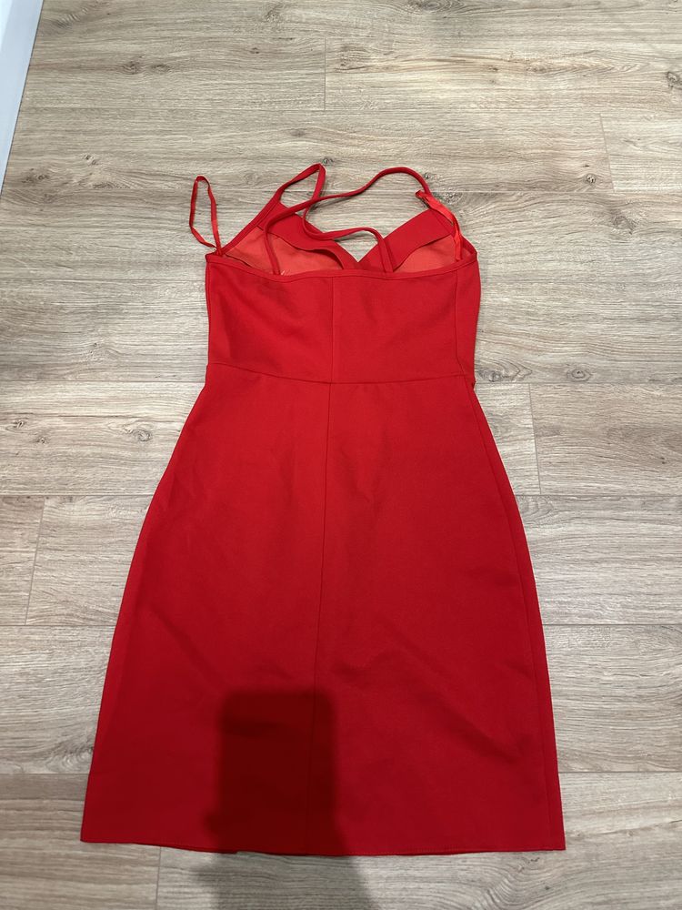 Sukienka mini seksi czerwona