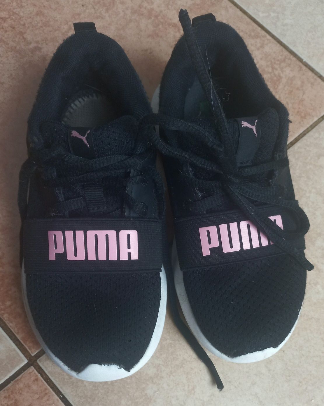 Стильные легкие кроссовки Puma полностью на сетке