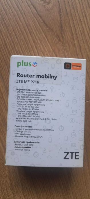 Ruter LTE ZTE MF971R bezprzewodowy