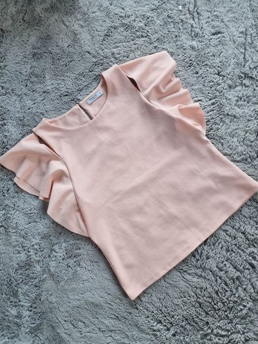 Elegancka łososiowa bluzka damska rozmiar M Reserved