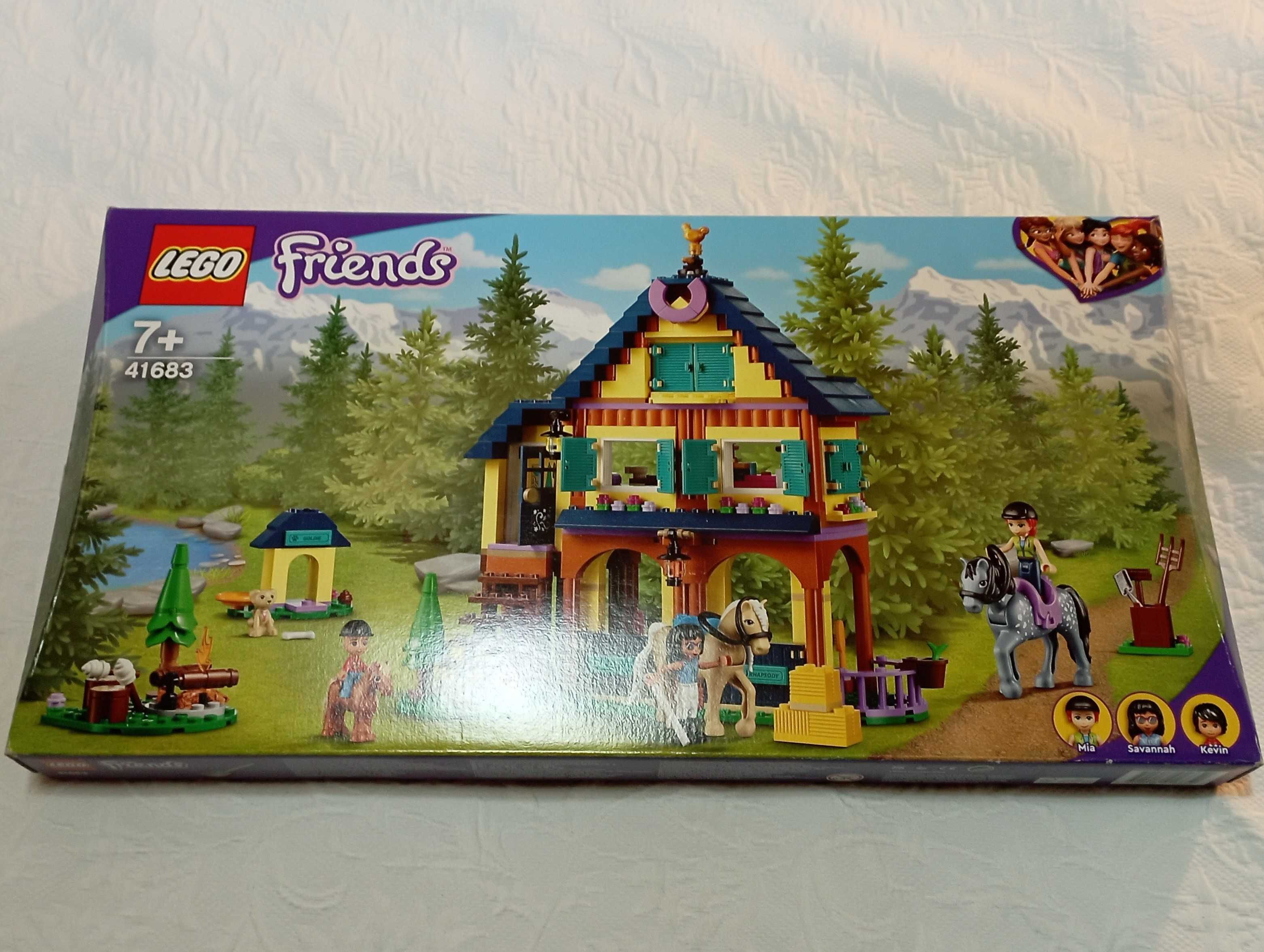 lego friends 41683 forest horseback riding center selado