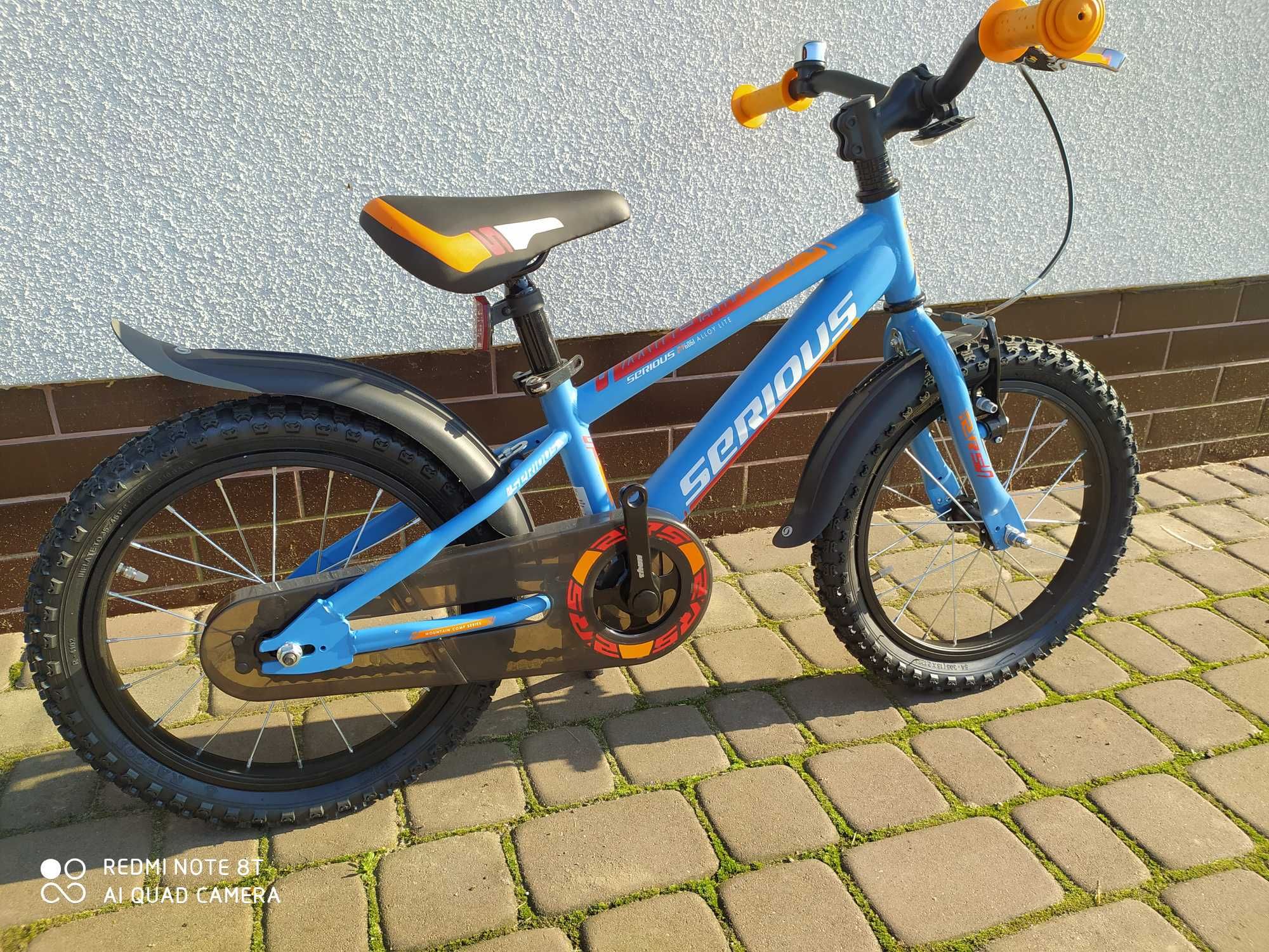 Nowy rowerek Serious Mtb Light Blue 16