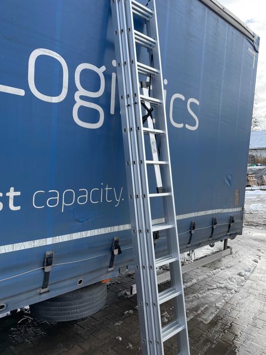 Drabina aluminiowa uniwersalna wielofunkcyjna 3x12 HIGHER 7,38m II Gat