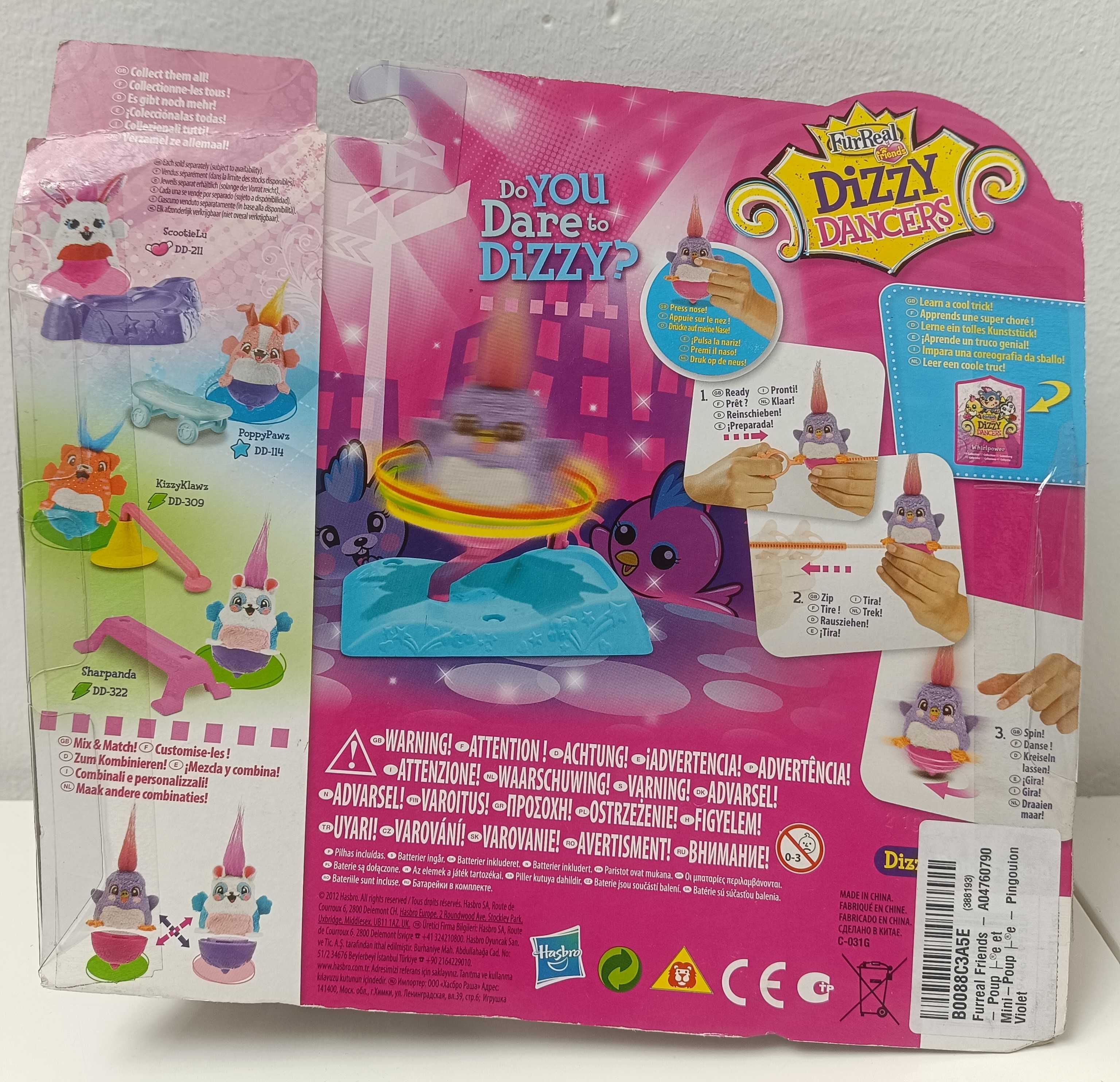 PROMOCJA - 30% Hasbro FurReal zakręcone zwierzaki interaktywny bączek