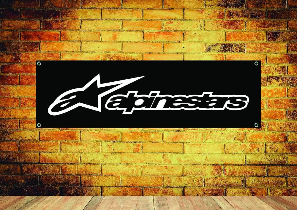 Baner plandeka Alpinestars 200x80cm garaż warsztat