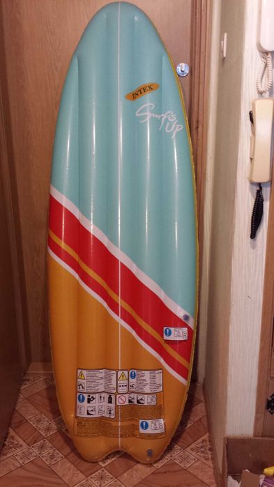 MATERAC plażowy typu DESKA SURFINGOWA dmuchana