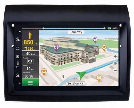 Radio Nawigacja Android CarPlay Peugeot Boxer 2010.-2018 2GB 32GB SIM