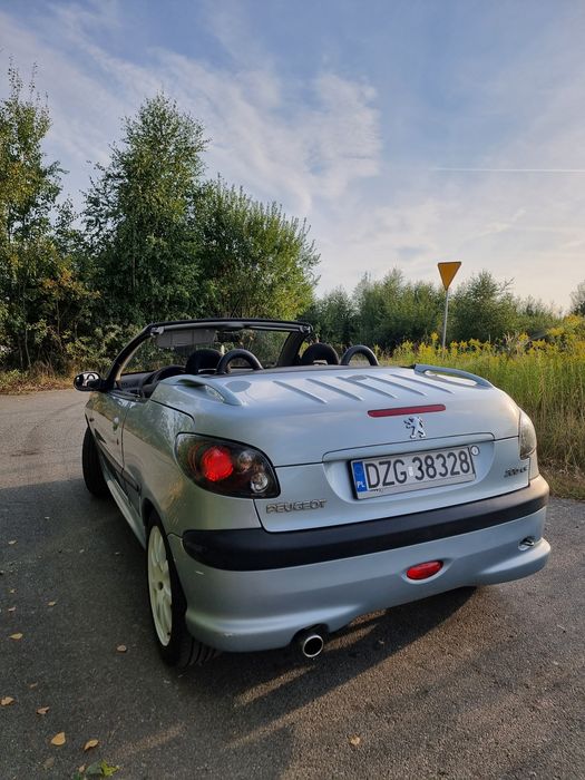 Peugeot 206cc 2.0 benzyna w super kasie