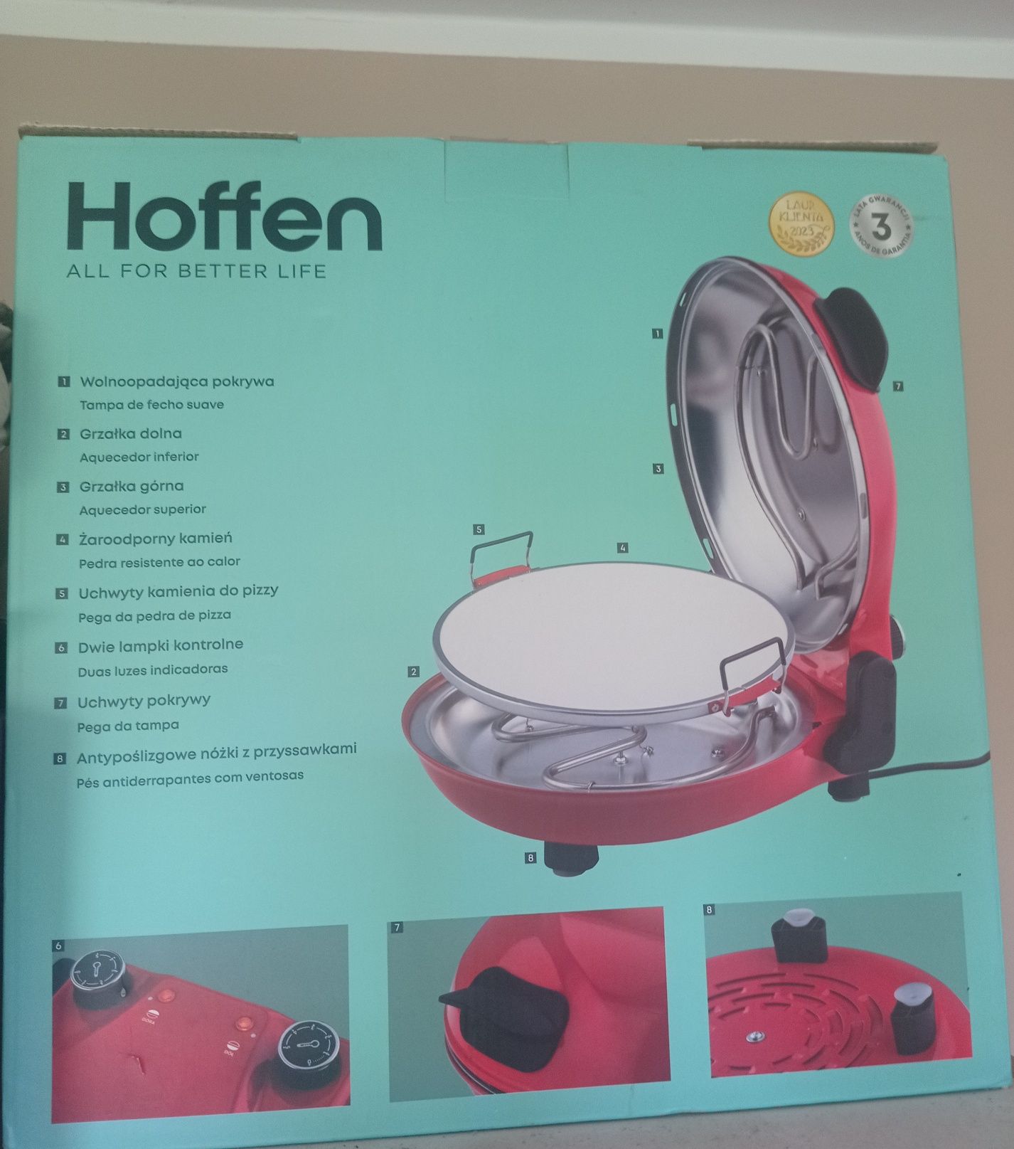 Piec do pizzy hoffen nowy!
