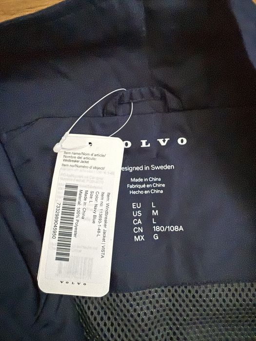Kurtka wiatrówka Volvo