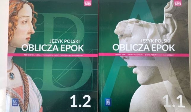 Oblicza epok 1.1 i 1.2-zestaw do języka polskiego