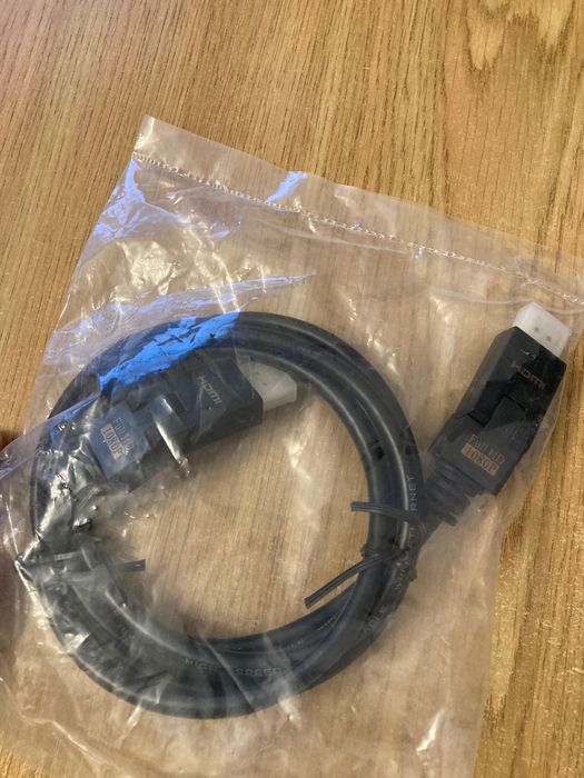 Кабель HDMI to HDMI Hight speed 1.5м поворотній 180 градусів