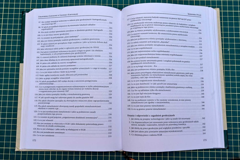 Uprawnienia zawodowe w geodezji i kartografii