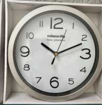 Zegar ścienny biały 20 cm x 4 cm nowy