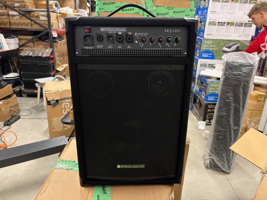 Pronomic KAM-12BT Aktywny Monitor Sceniczny z Bluetooth – 120 W (RMS)