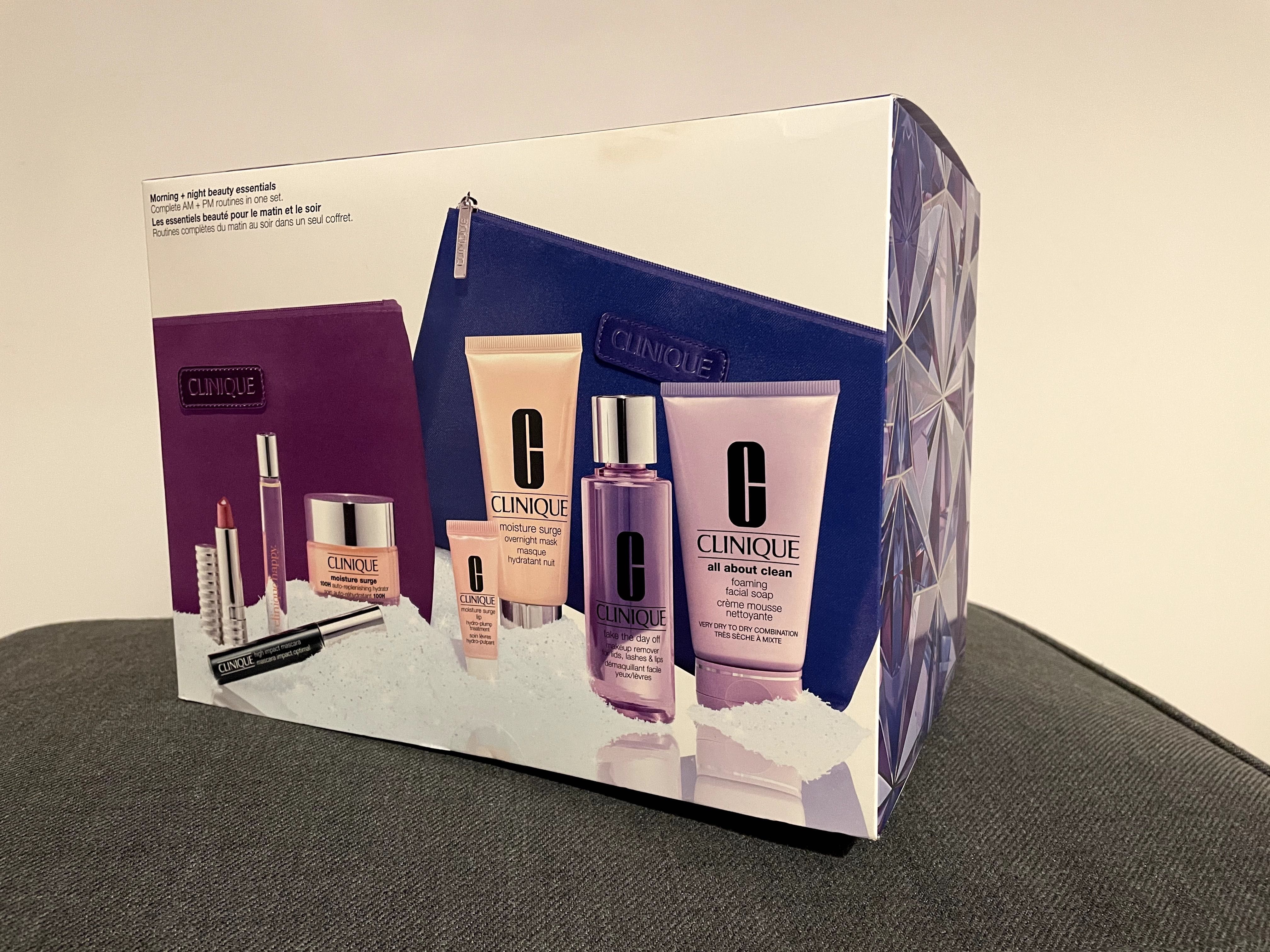 Clinique Morning + Night Beauty Essentials Set - Zestaw