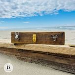 Driftwood | wieszak na MORSKIEJ belce, leśne zwierzęta | LUKI SZTUKI