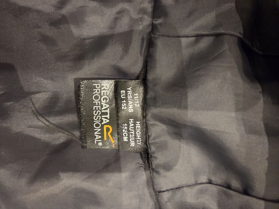 Kurtka przejściowa, jesienna, regatta, 152, czarna