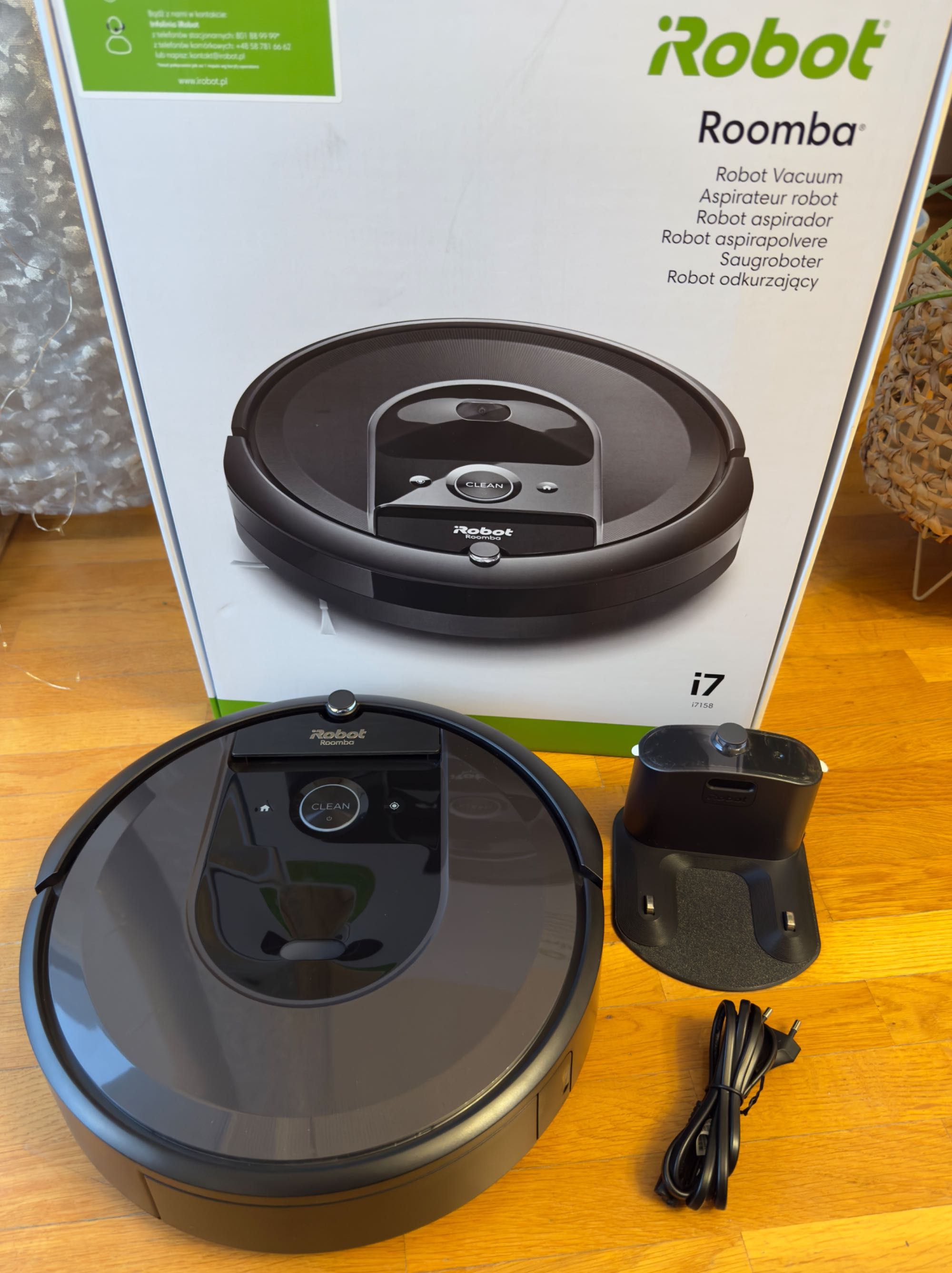 iRobot Roomba i7 – Jak Nowy, Wysoka Jakość i Funkcjonalność!