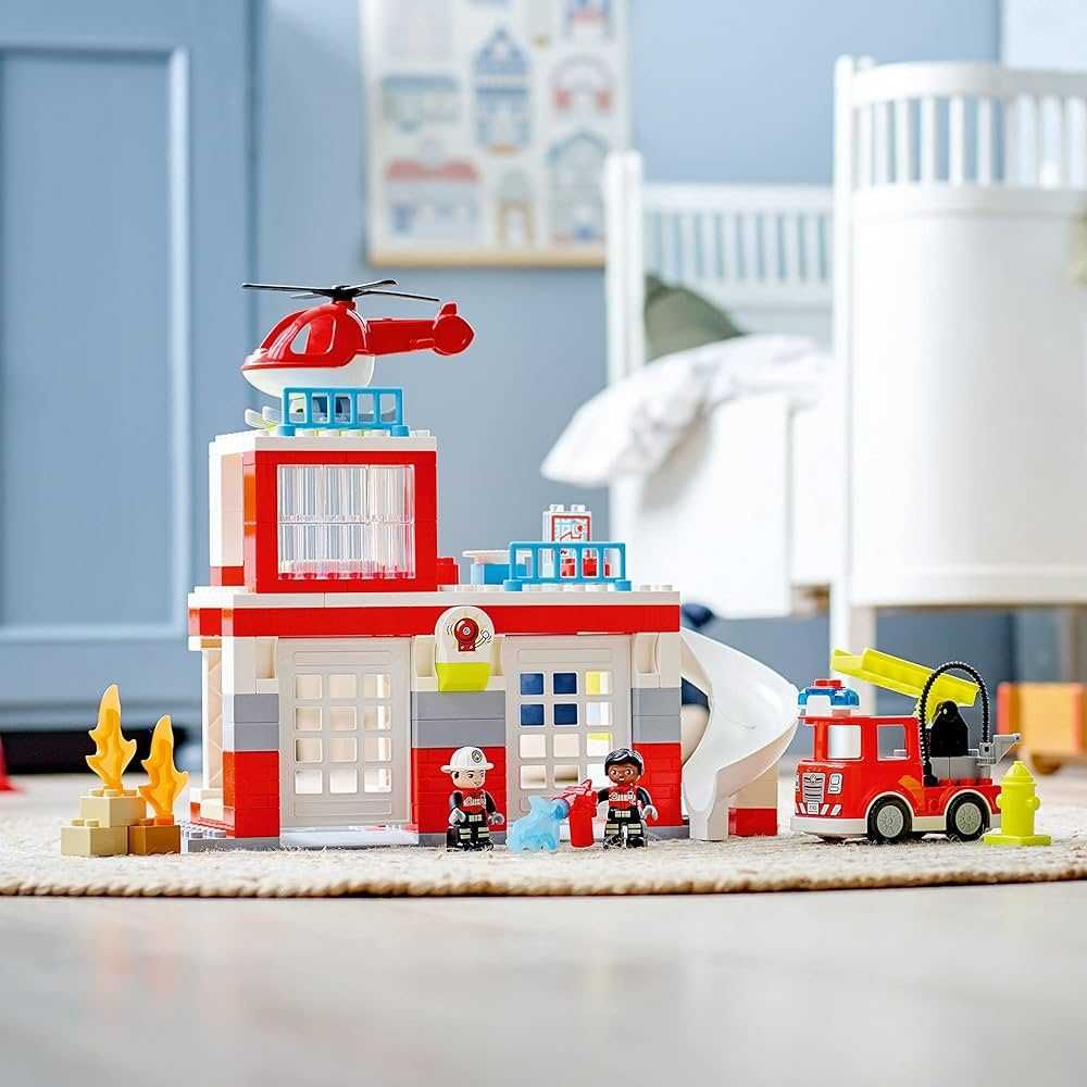 Lego Duplo Remiza strażacka Straż Pożarna Wóz strażacka 10970 PUDEŁKO