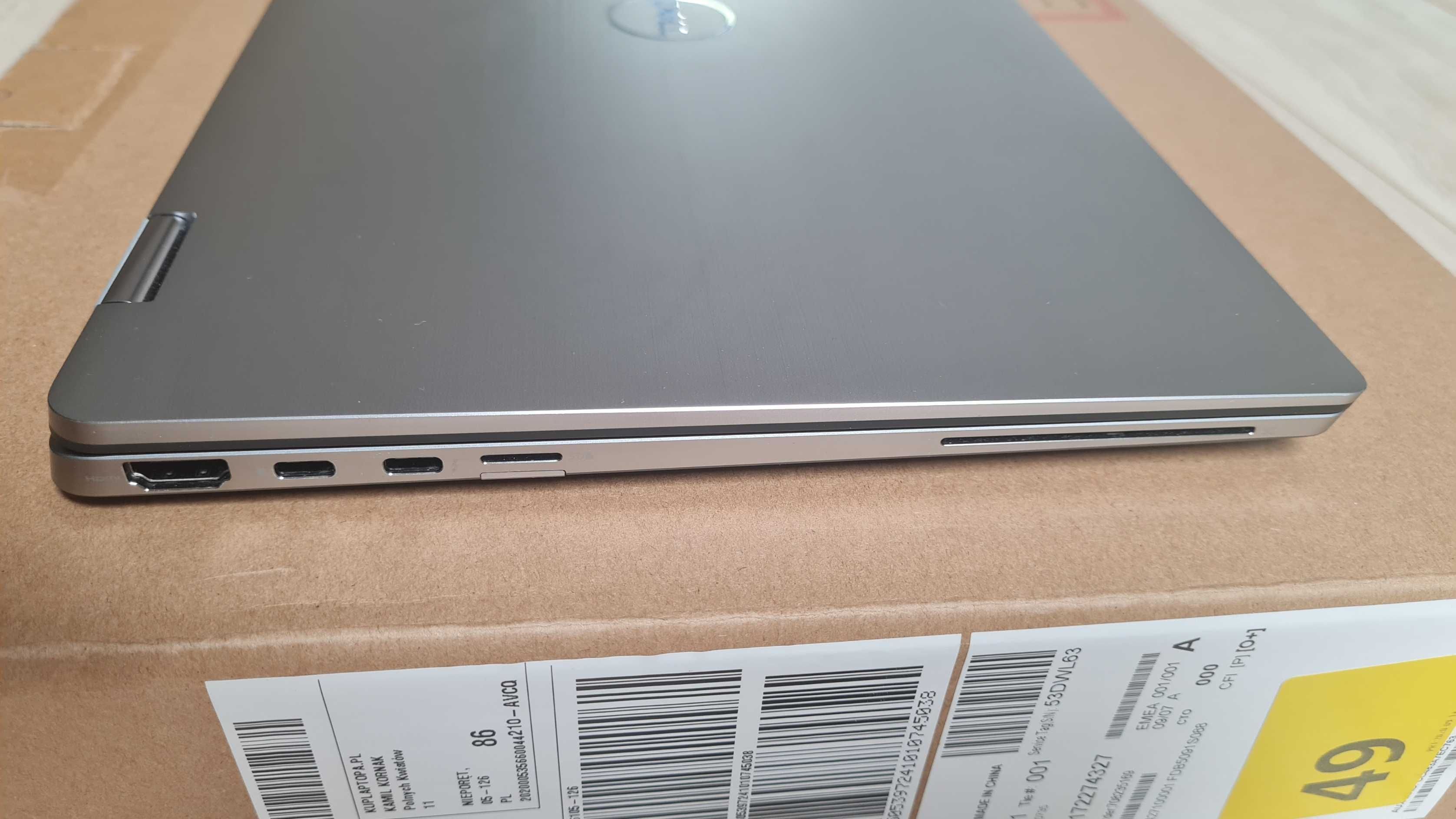 DELL Latitude 9510 2w1  15" i7 1TB 16GB RAM - stan idealny