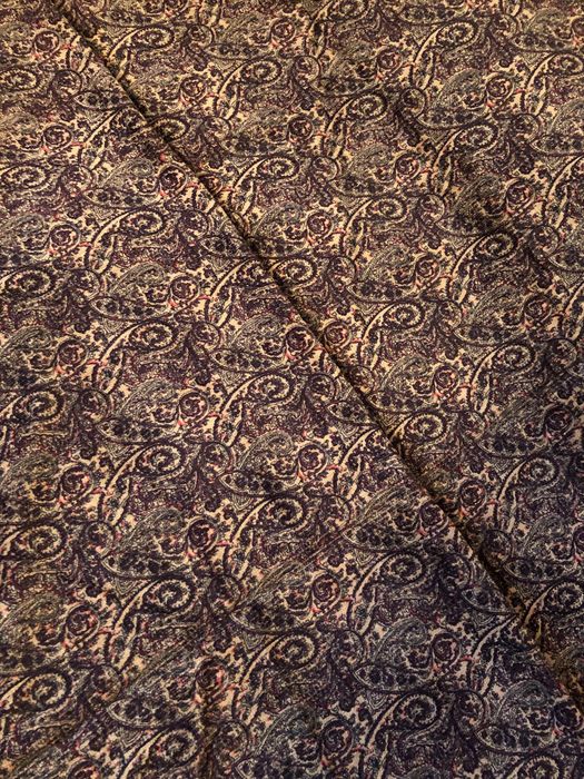 Materiał tapicerski tureckie welur/plusz 4m paisley