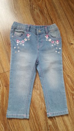 Spodnie jeansy roz. 86