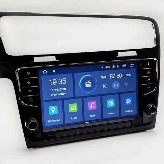 Автомагнітола радіо навігація Андроїд 10, VW Golf 7