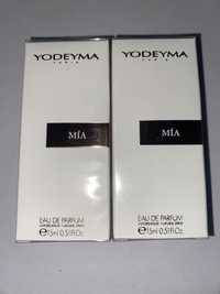 Okazja zestaw 2x perfumy damskie MIA yodeyma 15ml