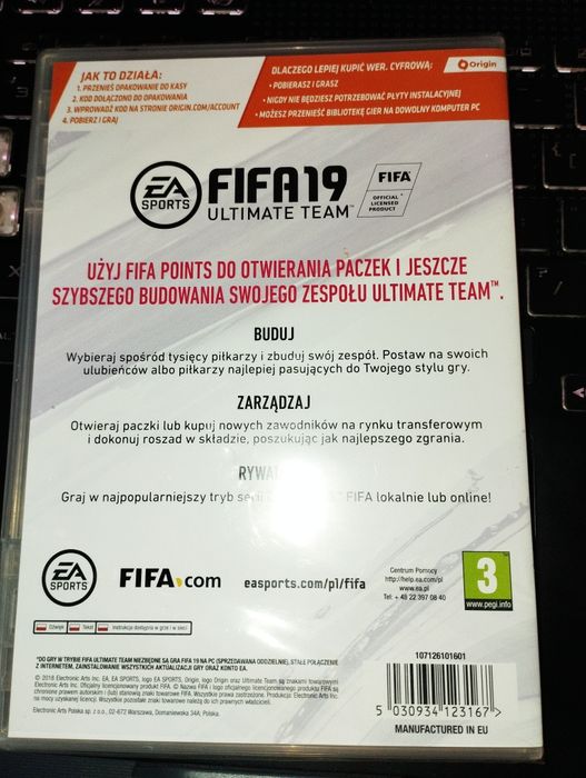 FIFA 19 Ultimate Team 2200 punktów pointsow