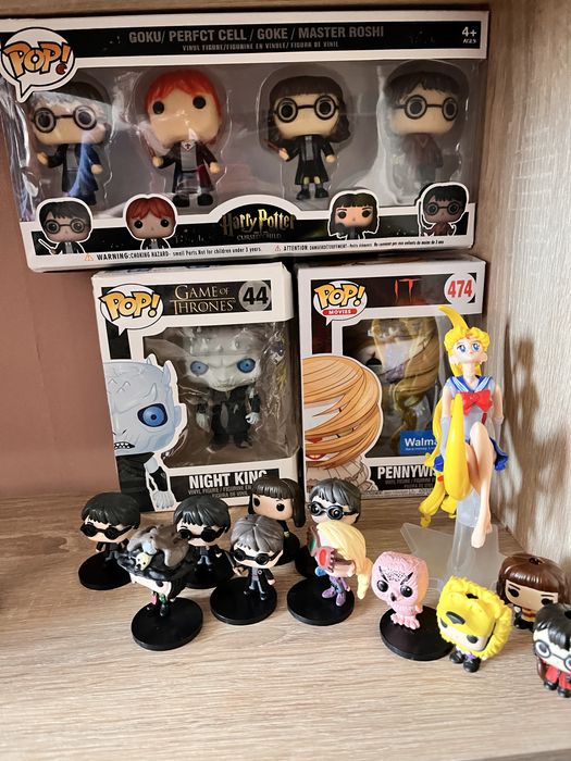 harry potter , night king game of thrones, penniwaise