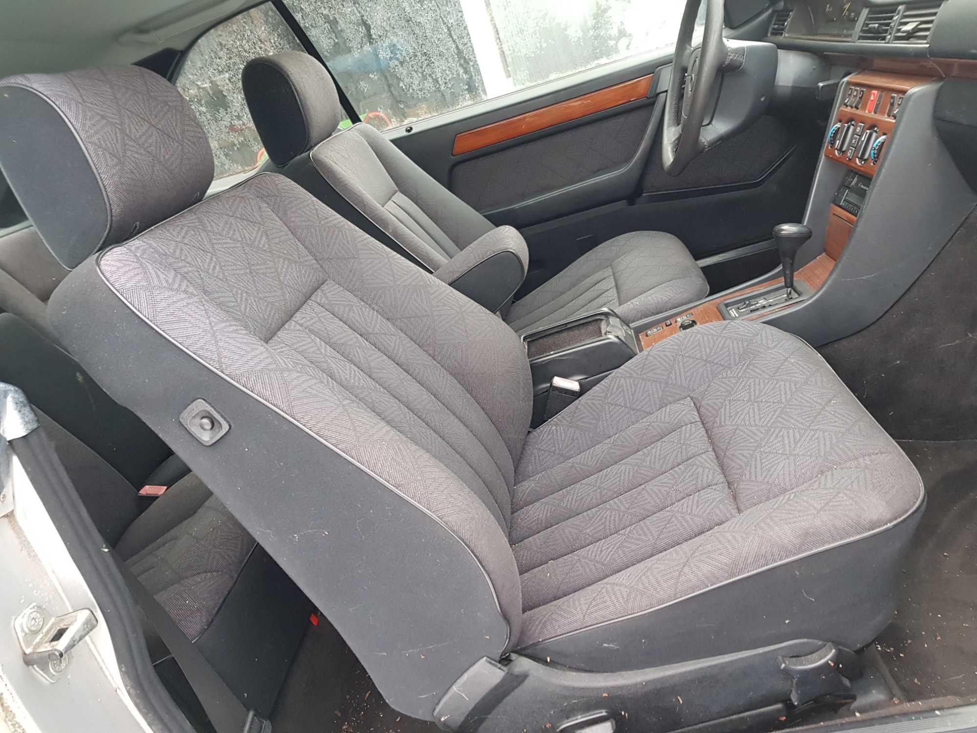 Tapicerka mercedes W124 coupe fotele, kanapa,
